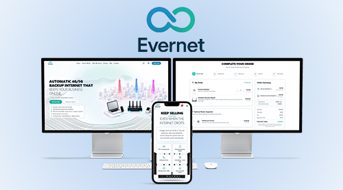 Evernet Hosting project showcase